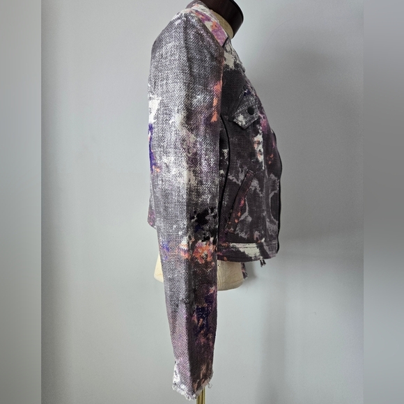 DEPT Cotton Denim Multi Colour Jacket. Size Medium - Picture 5 of 13